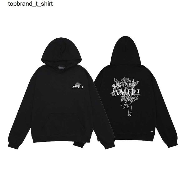 men's hoodies designer sweatshirts amirs wind angel cupid steel foam printed men women streetwear hoodie, Black
men's hoodies designer sweatshirts amirs wind angel cupid steel foam printed men women streetwear hoodie, Black