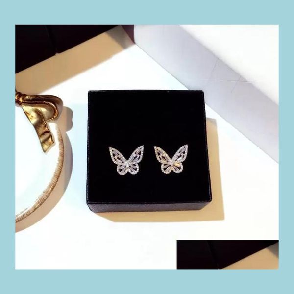 stud diamond butterfly stud earrings women sweet simple jewelry 925 sterling sier wedding party earring for girl friend gift drop del dhsir, Golden;silver
stud diamond butterfly stud earrings women sweet simple jewelry 925 sterling sier wedding party earring for girl friend gift drop del dhsir, Golden;silver