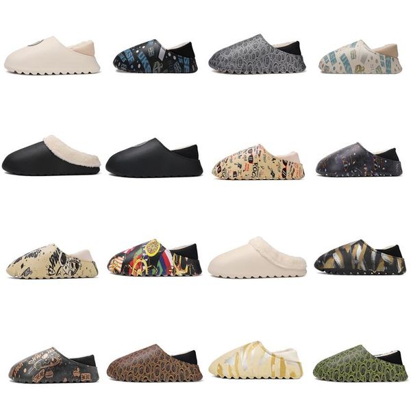 2022 slrn women man furry slippers fluffy faux fur slippers designer shoes warm indoor flip flops fashion anti-slip female slides size36-46, Black
2022 slrn women man furry slippers fluffy faux fur slippers designer shoes warm indoor flip flops fashion anti-slip female slides size36-46, Black