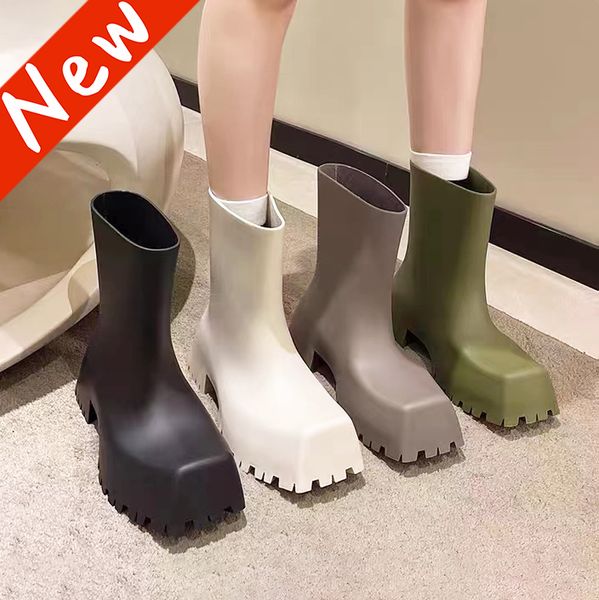 2023 rain boots blcg trooper rubber boot paris square toes outsole wear-resistant waterproof black beige grey olive men shoes women designer
2023 rain boots blcg trooper rubber boot paris square toes outsole wear-resistant waterproof black beige grey olive men shoes women designer