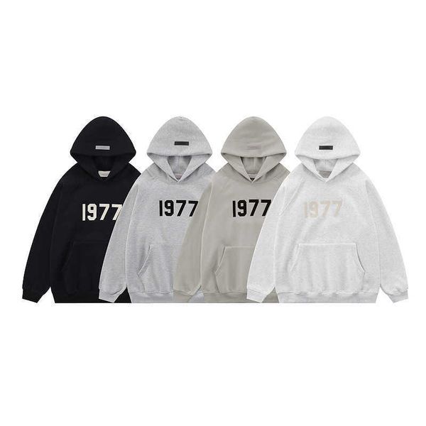 men's hoody fashion fog designer esenti brand fair 1977 flocking high street and women fleece hoodie sweatshirt oversize cotton casual, Black
men's hoody fashion fog designer esenti brand fair 1977 flocking high street and women fleece hoodie sweatshirt oversize cotton casual, Black