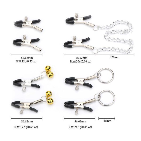 massage toy toys flirting supplies metal regular breast clip chain child bell nipple training
massage toy toys flirting supplies metal regular breast clip chain child bell nipple training