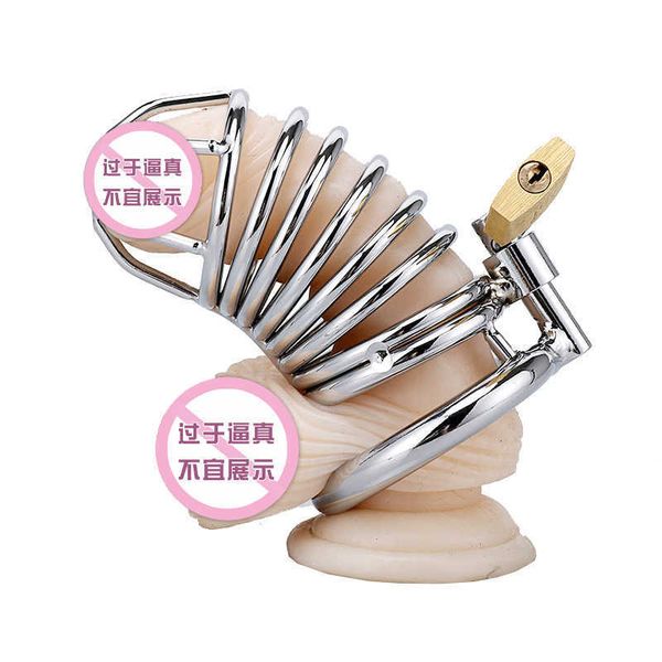 massage toy sexyy articles sm metal chastity lock anti derailment cage imprison abstinence stainless steel for men
massage toy sexyy articles sm metal chastity lock anti derailment cage imprison abstinence stainless steel for men