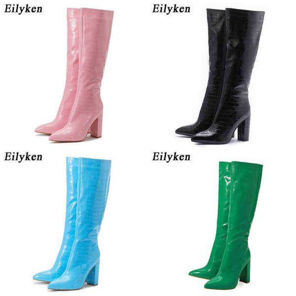 boots eilyken autumn women high heel serpentine boots designer chunky shoes zipper long boots the knee botas mujer 220913, Black
boots eilyken autumn women high heel serpentine boots designer chunky shoes zipper long boots the knee botas mujer 220913, Black