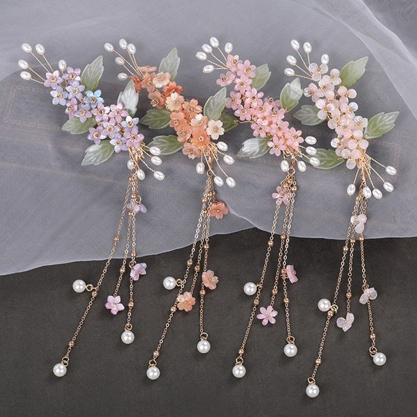 antique hair clips fresh small side clip tassel clip retro cheongsam daily hairpin han clothing accessories, Golden;silver
antique hair clips fresh small side clip tassel clip retro cheongsam daily hairpin han clothing accessories, Golden;silver