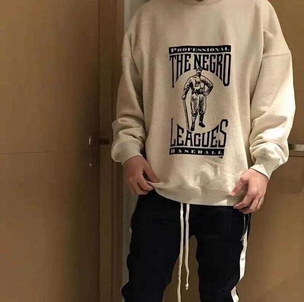 men's hoody fashion fog designer esenti season 7 main line flocking baseball round neck sweater men and women high street loose pullove, Black
men's hoody fashion fog designer esenti season 7 main line flocking baseball round neck sweater men and women high street loose pullove, Black
