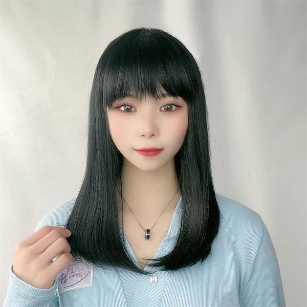 hair lace wigs clavicle short lisa same handsome net red black medium long straight hair wig headgear female
hair lace wigs clavicle short lisa same handsome net red black medium long straight hair wig headgear female