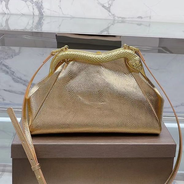 designer women serpentine leather clutch luxury bags italy brand b snake head clip hasp shoulder bag lady gold snakeskin evening party glitt
designer women serpentine leather clutch luxury bags italy brand b snake head clip hasp shoulder bag lady gold snakeskin evening party glitt