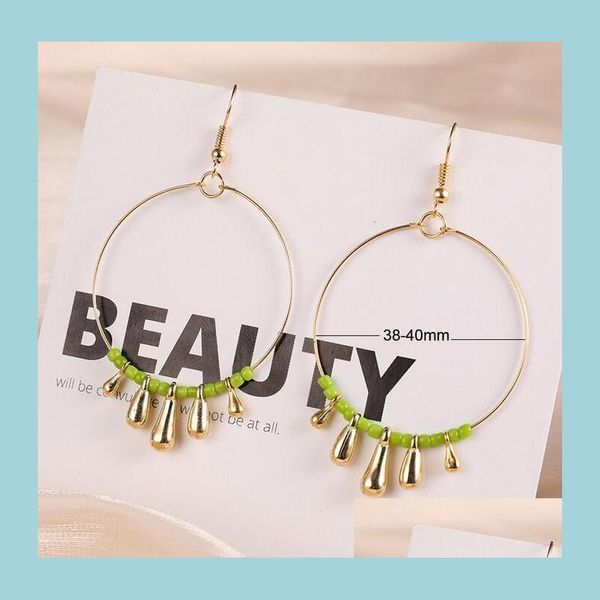 hoop huggie bohemia golden color round circle hoop earring with acrylic bead decoration simple earrings for women girls epacket dr dhdws, Golden;silver
hoop huggie bohemia golden color round circle hoop earring with acrylic bead decoration simple earrings for women girls epacket dr dhdws, Golden;silver