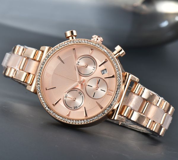 New Luxury Brand Stainless Steel Waterproof Quartz Sport Casual Business Women's Watch Christmas Gift
New Luxury Brand Stainless Steel Waterproof Quartz Sport Casual Business Women's Watch Christmas Gift