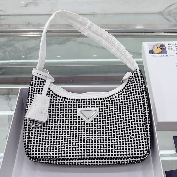 evening shoulder bag diamond crystal handbags summer fashion underarm luxury totes classic shiny handbag disigner bags re-edition 2000 re-ny
evening shoulder bag diamond crystal handbags summer fashion underarm luxury totes classic shiny handbag disigner bags re-edition 2000 re-ny