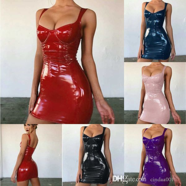 nightclub womens dresses chest strap waist pu leather suspenders dress 4xl bodycon night club prom skirt for woman, Black;gray
nightclub womens dresses chest strap waist pu leather suspenders dress 4xl bodycon night club prom skirt for woman, Black;gray