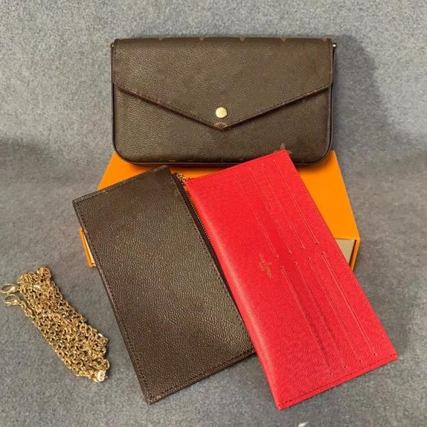 luxurys bag favorite multi accessories 3 pcs/set women crossbody purse messenger bags handbags flowers shoulder lady leather with box 61276, Red;black
luxurys bag favorite multi accessories 3 pcs/set women crossbody purse messenger bags handbags flowers shoulder lady leather with box 61276, Red;black