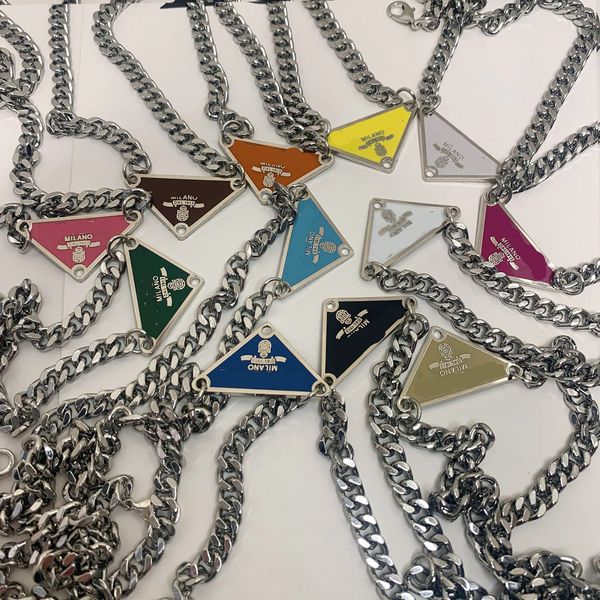 luxury pendant necklaces fashion for man woman inverted triangle letter designers brand jewelry mens womens trendy personality clavicle chai, Silver
luxury pendant necklaces fashion for man woman inverted triangle letter designers brand jewelry mens womens trendy personality clavicle chai, Silver