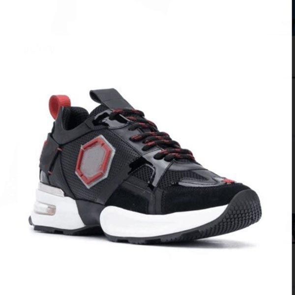 men 's shoes mjkp002 italian original skull logo end casual white sports leather comfortable star pp tut hft, Black
men 's shoes mjkp002 italian original skull logo end casual white sports leather comfortable star pp tut hft, Black