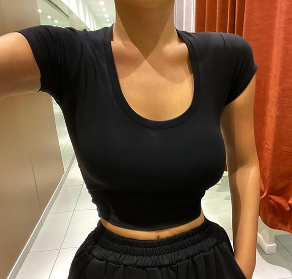 women's t shirts women short sleeve skinny kim styles skims replacement cropped tee xs s, White
women's t shirts women short sleeve skinny kim styles skims replacement cropped tee xs s, White