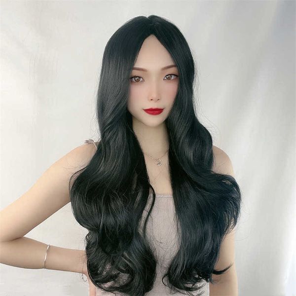 hair lace wigs wig women's medium curly black big wave long hair mechanism headgear
hair lace wigs wig women's medium curly black big wave long hair mechanism headgear