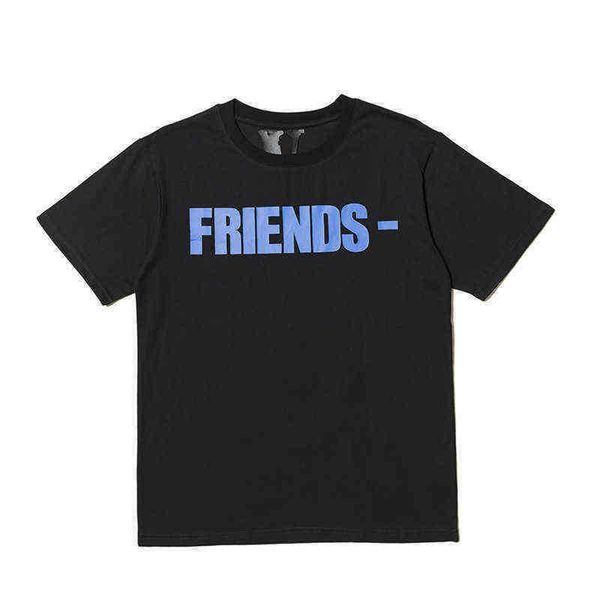 spring and summer high street vloness short sleeve blue big v printing men women loose couples same round neck t-shirt, White
spring and summer high street vloness short sleeve blue big v printing men women loose couples same round neck t-shirt, White