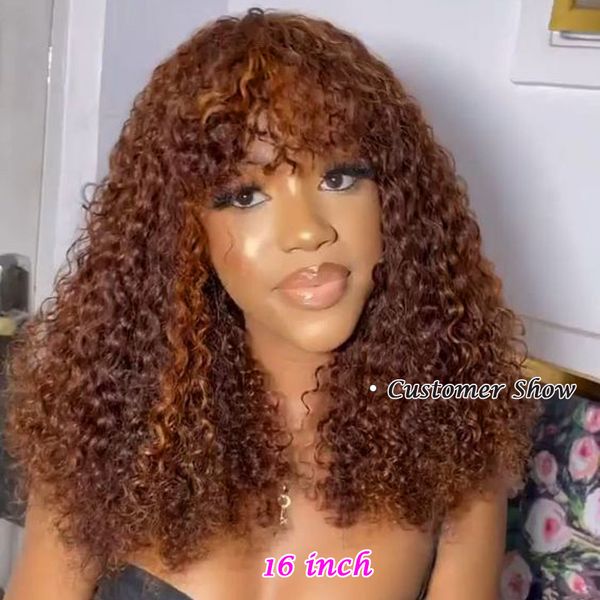 jerry curly human hair wigs with bangs full machine made pixie highlight honey blonde colored wig for women peruvian remy 2022 hot, Black;brown
jerry curly human hair wigs with bangs full machine made pixie highlight honey blonde colored wig for women peruvian remy 2022 hot, Black;brown