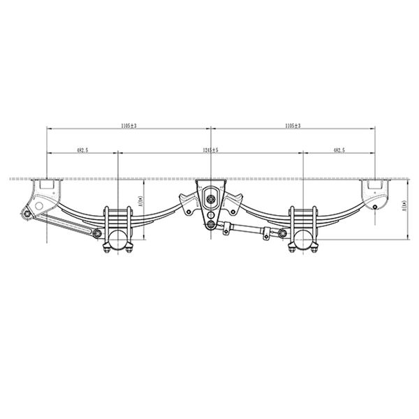 semi trailer suspension device vehicles & accessories equipped with quick axle alignment
semi trailer suspension device vehicles & accessories equipped with quick axle alignment