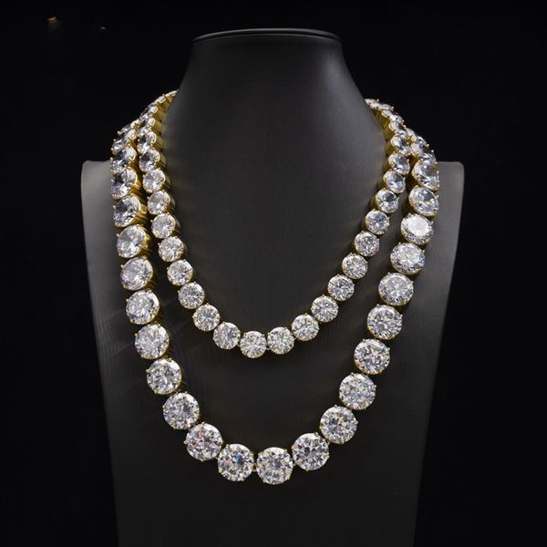 gold plated bling full cz 10mm 18inch -24inch stainless steel tennis chain necklace bracelet punk hiphop jewelry for men, Silver
gold plated bling full cz 10mm 18inch -24inch stainless steel tennis chain necklace bracelet punk hiphop jewelry for men, Silver