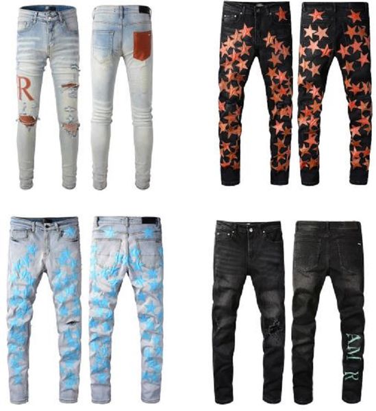 men's distressed ripped skinny jeans mens jeans slim moto biker causal mens denim pants hip hop men jeans, Blue
men's distressed ripped skinny jeans mens jeans slim moto biker causal mens denim pants hip hop men jeans, Blue