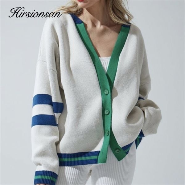 women's knits tees hirsionsan vintage v-neck oversized women sweater winter casual warm knitted female cardigan loose ladies jumpers 22, White
women's knits tees hirsionsan vintage v-neck oversized women sweater winter casual warm knitted female cardigan loose ladies jumpers 22, White