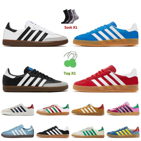 fashion women mens samba running shoes vegan white black gum gazelles monogram pink green red velvet gazelle trainers designer platform snea, White;red
fashion women mens samba running shoes vegan white black gum gazelles monogram pink green red velvet gazelle trainers designer platform snea, White;red