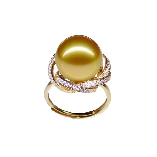 freshwater gold pearl ring with zircon stones various colors and styles gift for women jewelry fashion has personality round 11mm size, Silver
freshwater gold pearl ring with zircon stones various colors and styles gift for women jewelry fashion has personality round 11mm size, Silver