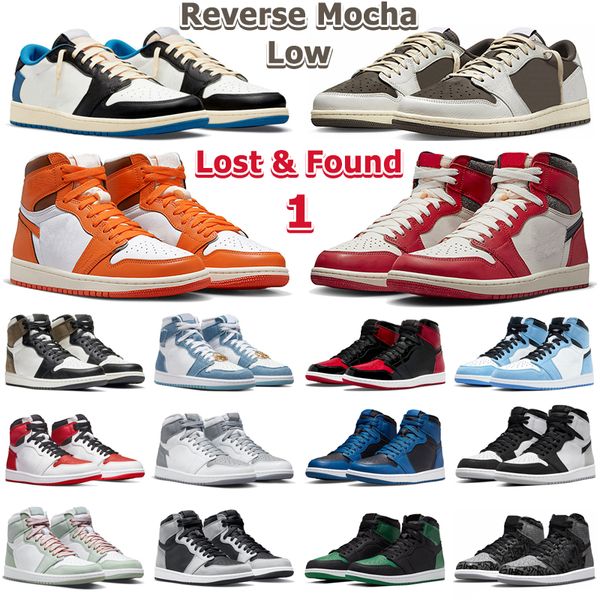 1 high og basketball shoes men women 1s dark reverse mocha lost and found starfish taxi patent bred stealth denim mens trainers outdoor spor
1 high og basketball shoes men women 1s dark reverse mocha lost and found starfish taxi patent bred stealth denim mens trainers outdoor spor