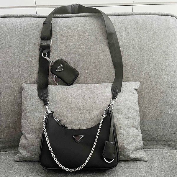 shoulder bags lady 3 piece crossbody bag luxury wallet designer bags black nylon hobo shoulder bag men women chain handbags fashion small
shoulder bags lady 3 piece crossbody bag luxury wallet designer bags black nylon hobo shoulder bag men women chain handbags fashion small