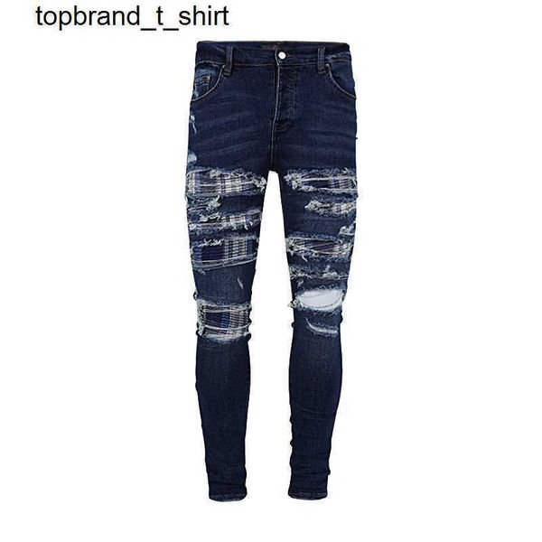 men's jeans designer amirs fashion brand washing blue color pasted cloth pants young men's streetwear jeans
men's jeans designer amirs fashion brand washing blue color pasted cloth pants young men's streetwear jeans