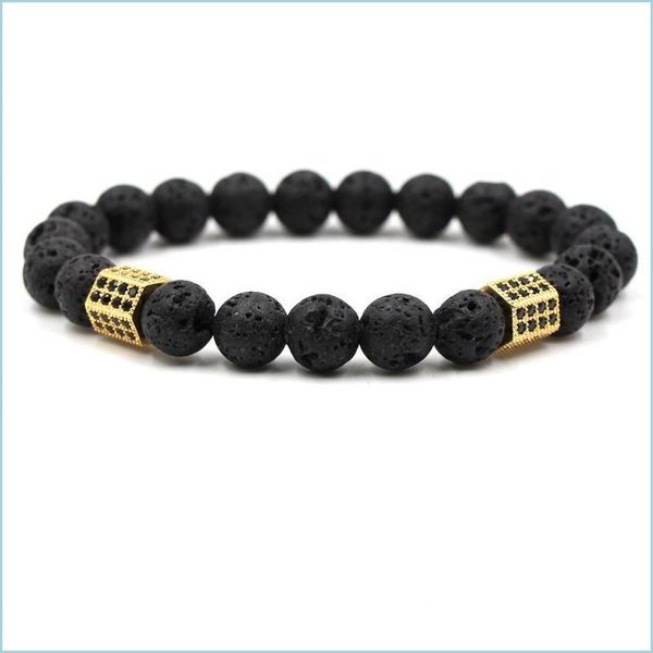 charm bracelets lava bead bracelet natural stone men cz zircon charm color gun black/sier/gold drop delivery jewelry bracelets dhz8d, Golden;silver
charm bracelets lava bead bracelet natural stone men cz zircon charm color gun black/sier/gold drop delivery jewelry bracelets dhz8d, Golden;silver
