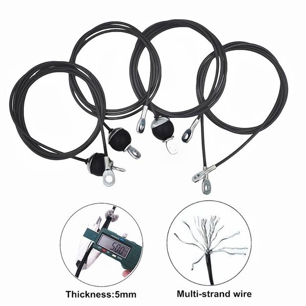 original hanging rope integrated fitness equip gym cable wire rope heavy duty steel replacement parts for home pulley accessories dia 5mm
original hanging rope integrated fitness equip gym cable wire rope heavy duty steel replacement parts for home pulley accessories dia 5mm