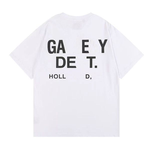 men's womens t-shirts designer galleryes shirt print trendy trend basic fashion brand loose short half womens tees, White;black
men's womens t-shirts designer galleryes shirt print trendy trend basic fashion brand loose short half womens tees, White;black