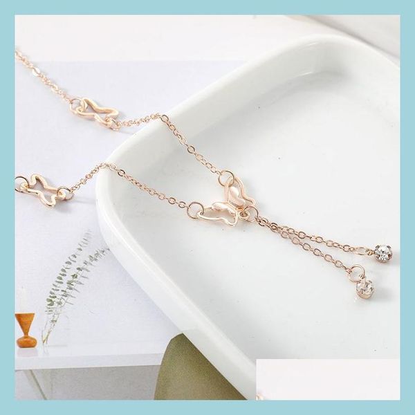anklets temperament butterfly single drill tassel anklet female korean fashion bracelet accessories wholesale dhs drop delivery jewel dhkyb, Red;blue
anklets temperament butterfly single drill tassel anklet female korean fashion bracelet accessories wholesale dhs drop delivery jewel dhkyb, Red;blue