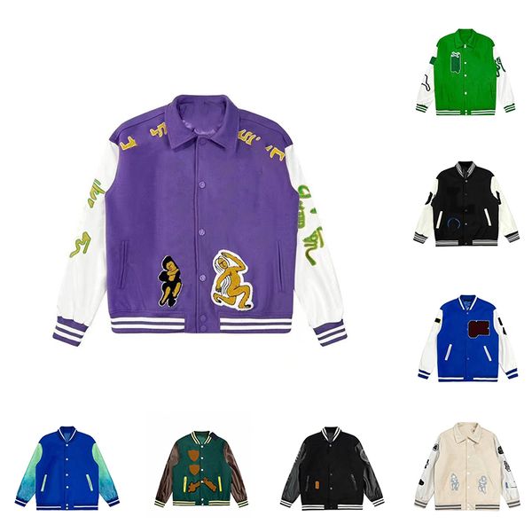 mens jackets baseball jacket letters stitching embroidery autumn winter outerwear men loose causal outwear coats, Black;brown
mens jackets baseball jacket letters stitching embroidery autumn winter outerwear men loose causal outwear coats, Black;brown