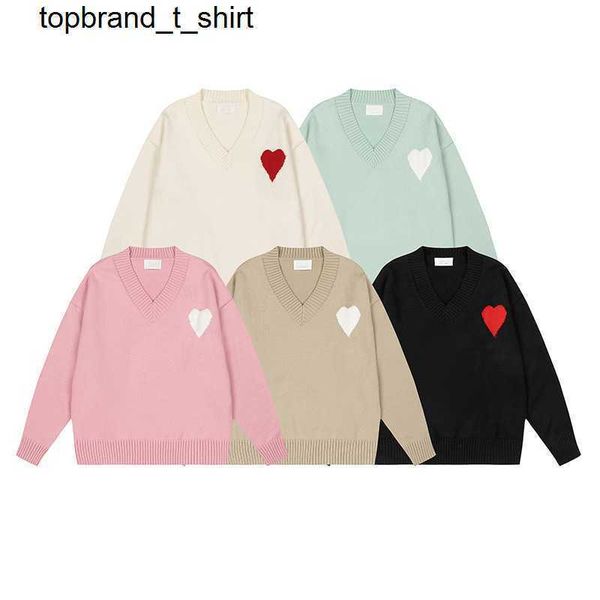 men's sweaters designer amis winter new embroidery love v-neck men's casual woolen garment women's loose coat couple, White;black
men's sweaters designer amis winter new embroidery love v-neck men's casual woolen garment women's loose coat couple, White;black