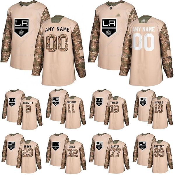 hockey los angeles kings camo veterans day practice jerseys 99 wayne gretzky 11 anze kopitar 8 doughty custom any number any name hockey jer, Black;red
hockey los angeles kings camo veterans day practice jerseys 99 wayne gretzky 11 anze kopitar 8 doughty custom any number any name hockey jer, Black;red