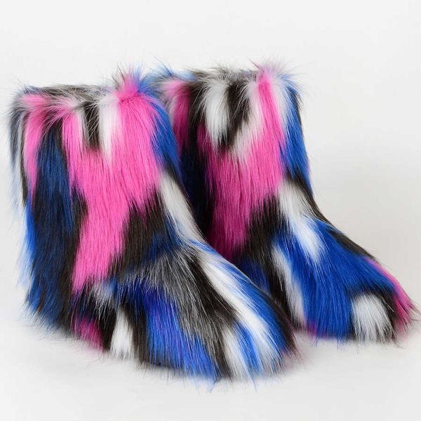 snow boots 2022 new style long boots woolen winter plush personality middle tube color wool women shoes 221109, Black
snow boots 2022 new style long boots woolen winter plush personality middle tube color wool women shoes 221109, Black