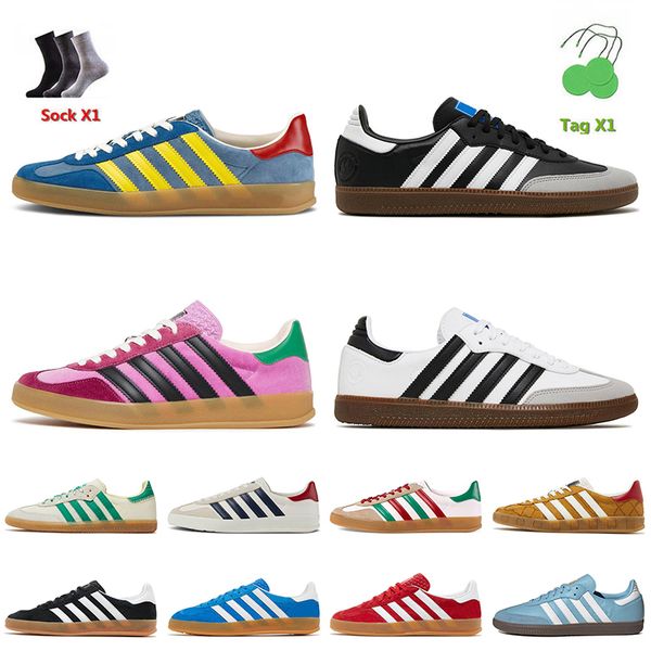outdoor sports trainers samba running shoes light blue suede vegan black white gum monogram gazelle women mens gazelles platform designer sn, White;red
outdoor sports trainers samba running shoes light blue suede vegan black white gum monogram gazelle women mens gazelles platform designer sn, White;red