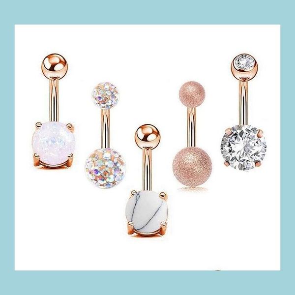navel bell button rings 5pcs/lot zircon belly button rings for women girls stainless steel sier gold navel barbell ring body pierc dhhai, Silver
navel bell button rings 5pcs/lot zircon belly button rings for women girls stainless steel sier gold navel barbell ring body pierc dhhai, Silver