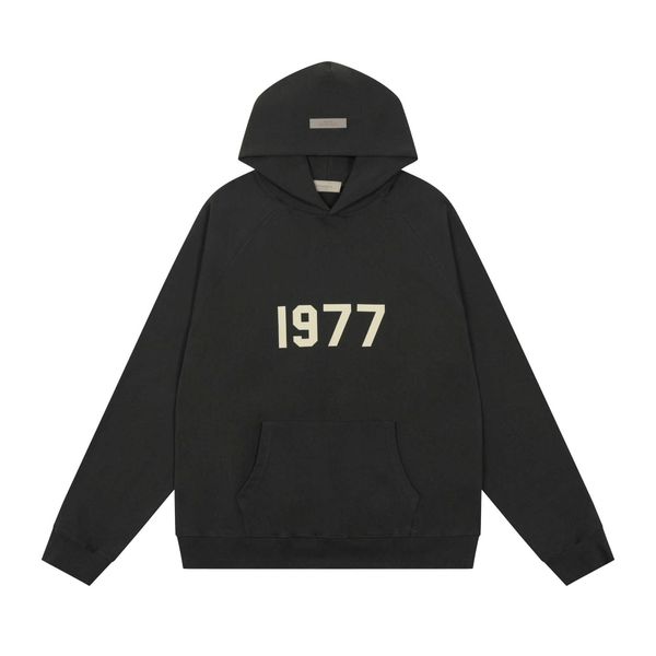 men's hoody fashion fog designer esenti double line high street autumn and winter new 1977 loose hooded sweater men women sweatshirt ov, Black
men's hoody fashion fog designer esenti double line high street autumn and winter new 1977 loose hooded sweater men women sweatshirt ov, Black