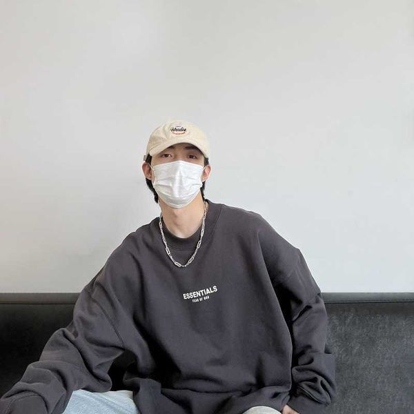 2022men's hoodies essentailss sweatshirts designer sweaters print fear of double line american fashion brand autumn winter plush crew n, Black
2022men's hoodies essentailss sweatshirts designer sweaters print fear of double line american fashion brand autumn winter plush crew n, Black