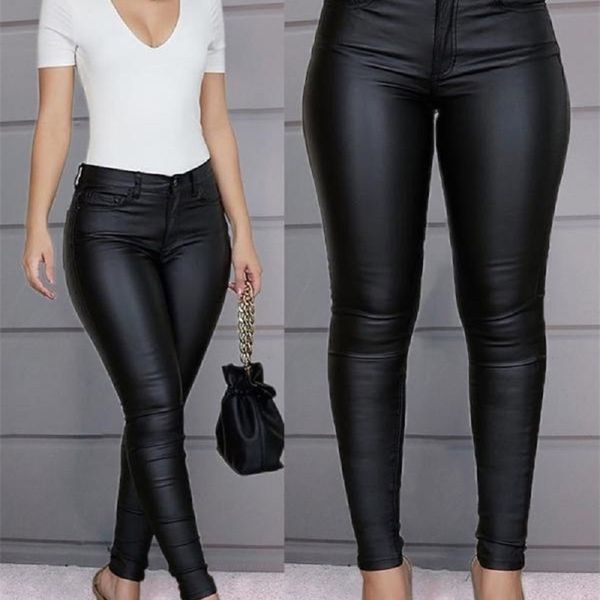 women's pants capris pu leather black stretch bodycon trousers high waist long casual pencil plus size s-3xl 221109, Black;white
women's pants capris pu leather black stretch bodycon trousers high waist long casual pencil plus size s-3xl 221109, Black;white