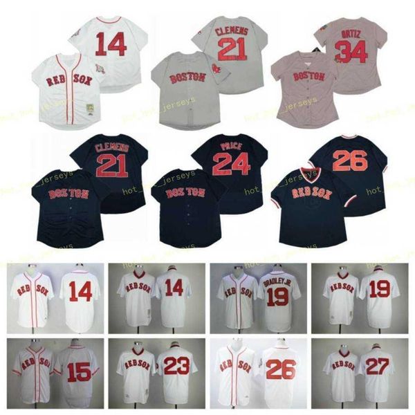 custom college wear retired 14 jim rice baseball jersey 21 roger clemens 24 david price 26 wade boggs 15 pedroia 19 bradley jr vintage retro, Black
custom college wear retired 14 jim rice baseball jersey 21 roger clemens 24 david price 26 wade boggs 15 pedroia 19 bradley jr vintage retro, Black