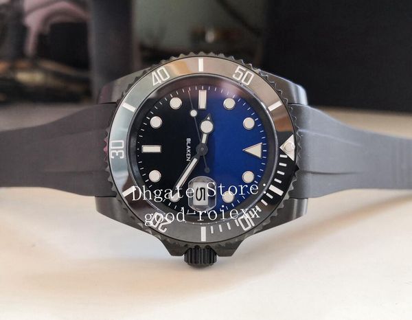 11 style men's watch ceramic bezel watches men black dlc coating pvd automatic 2813 colour asia blaken luminous em dive rubberb strap n, Slivery;brown
11 style men's watch ceramic bezel watches men black dlc coating pvd automatic 2813 colour asia blaken luminous em dive rubberb strap n, Slivery;brown