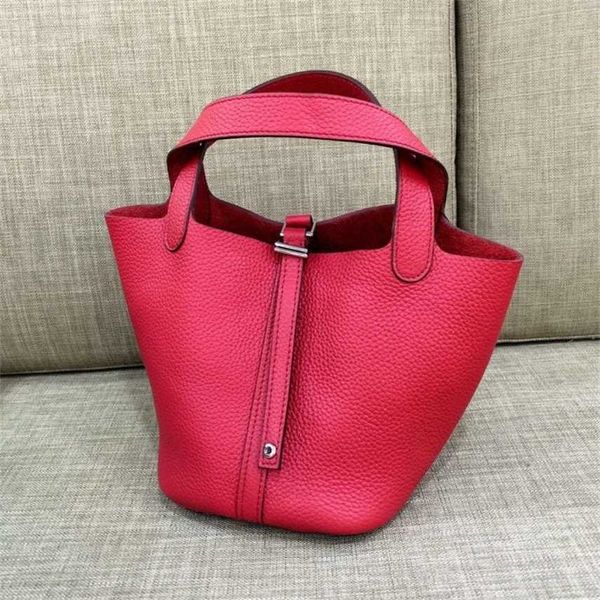 design purse fashion classic vegetable basket leather litchi pattern handbag bucket bag simple women's bag
design purse fashion classic vegetable basket leather litchi pattern handbag bucket bag simple women's bag