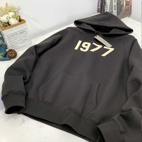 men's hoody fashion fog designer esenti series 2022ess digital flocking logo pullover plush sweater hoodie men and women sweat 2wyr, Black
men's hoody fashion fog designer esenti series 2022ess digital flocking logo pullover plush sweater hoodie men and women sweat 2wyr, Black