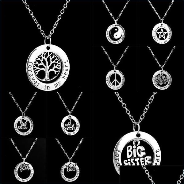 pendant necklaces pretty pendant necklace family gift elegant heart and circle necklaces letter forever in my for christmas chain dr dhtgm, Silver
pendant necklaces pretty pendant necklace family gift elegant heart and circle necklaces letter forever in my for christmas chain dr dhtgm, Silver